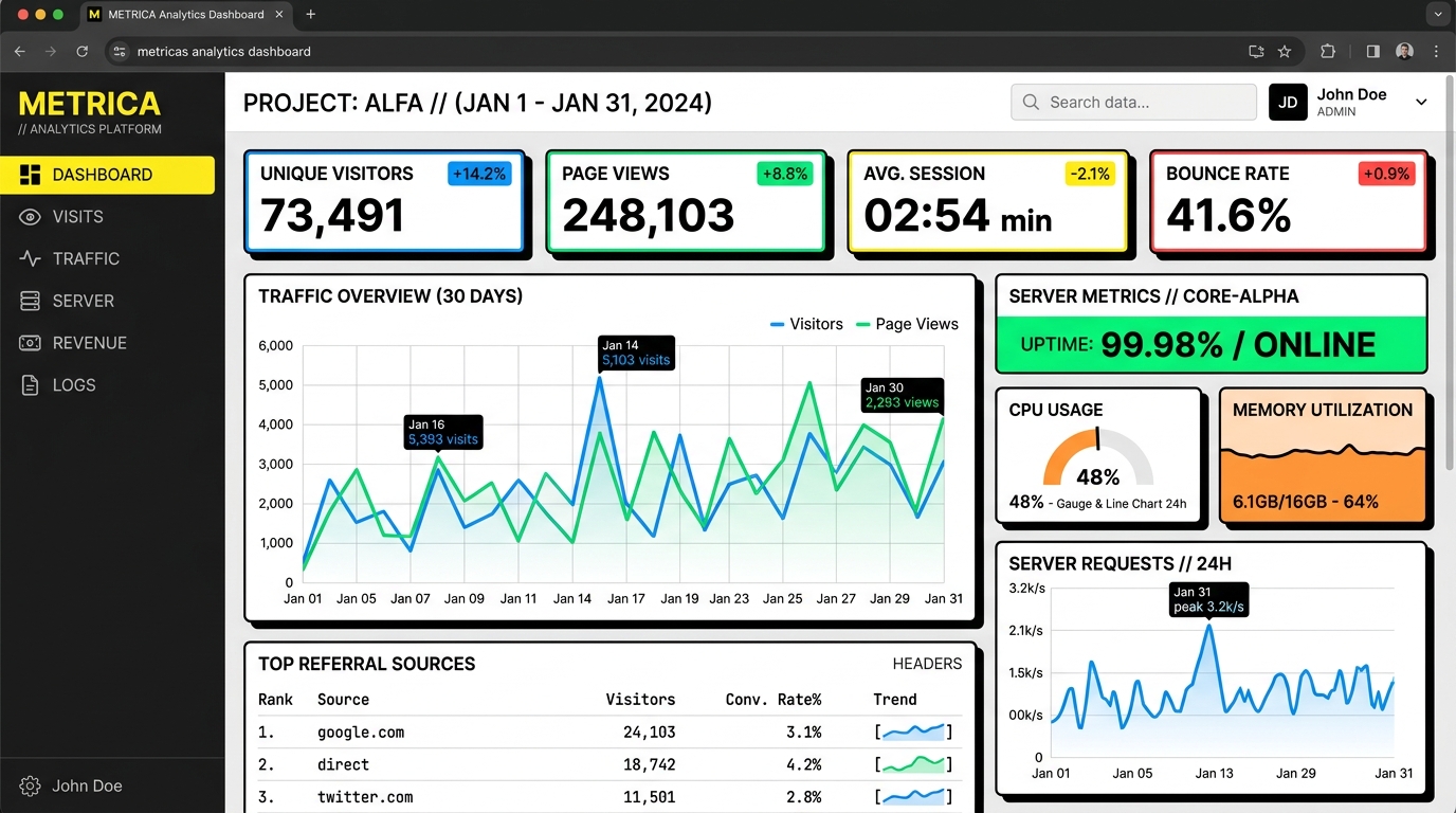 PulseMetrics Analytics Engine