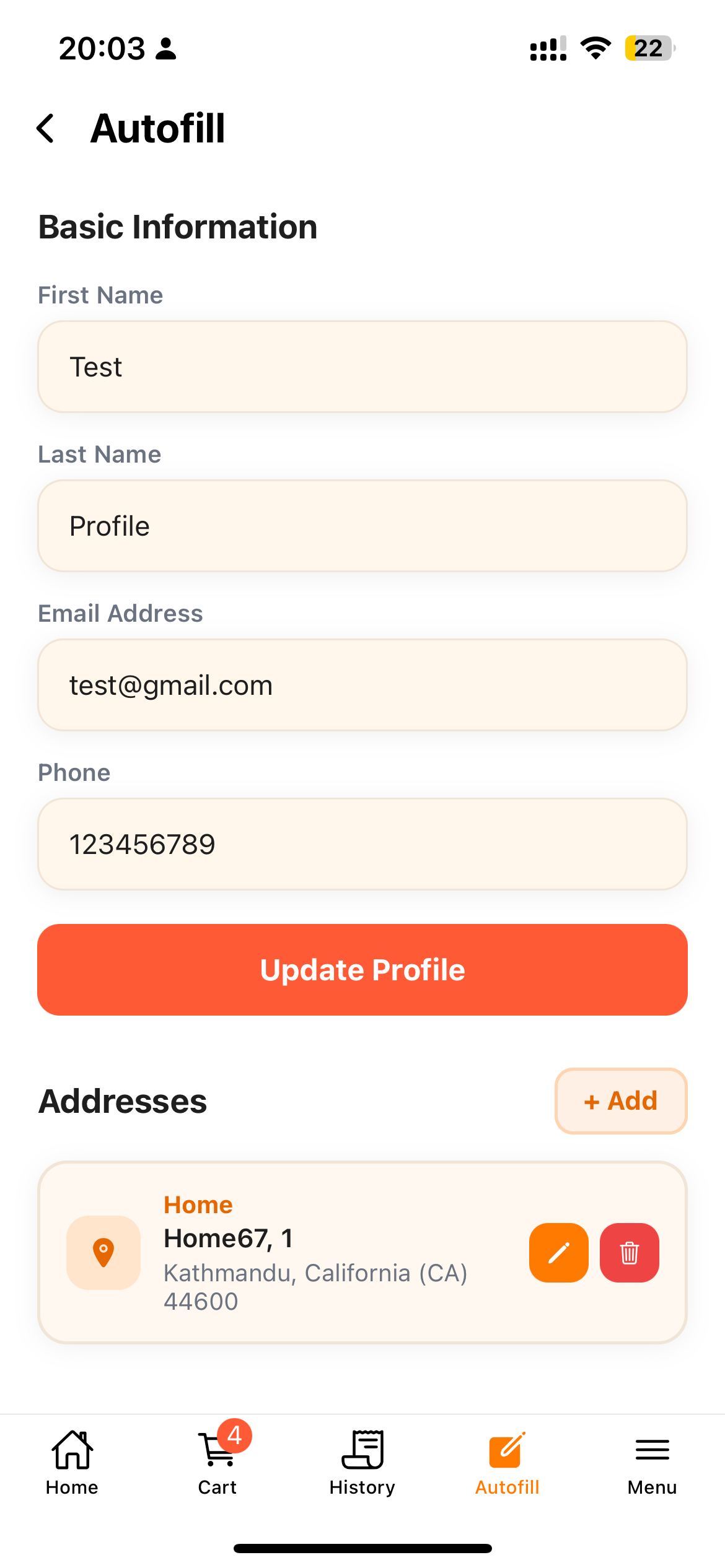 Address Selection